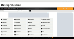 Desktop Screenshot of dateaprotestant.com