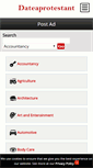 Mobile Screenshot of dateaprotestant.info